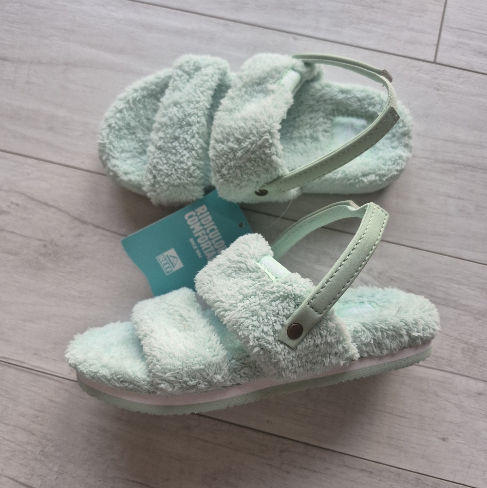 REEF NEW girls Beach Bum Vista Sandals